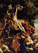 Peter Paul Rubens Elevation of the Cross Spain oil painting artist